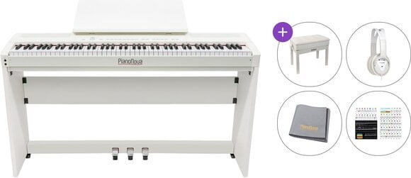 Digitalni pianino Pianonova Girona 08 Premium SET White Digitalni pianino - 1