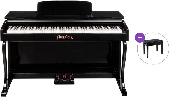 Digitaalne klaver Pianonova Gran Maestro Basic SET Black Digitaalne klaver - 1