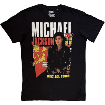 Πουκάμισο Michael Jackson Bad Tour '88 Tokyo Black 2XL Πουκάμισο - 1