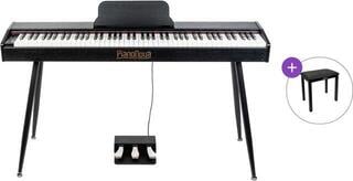 Digitaalne klaver Pianonova Sevilla MKII Basic SET Black Digitaalne klaver