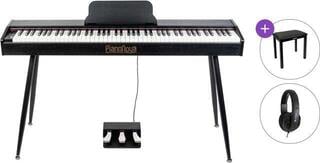 Digitaalne klaver Pianonova Sevilla MKII Standard SET Black Digitaalne klaver