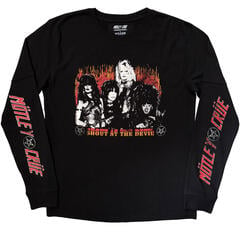 T-krekls Mötley Crüe SATD Vintage Flame (Sleeve Print)