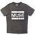 Košulja Muse Origin Of Symmetry Charcoal Grey S Košulja
