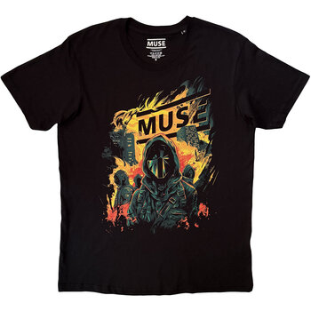Tricou Muse Burning Black M Tricou - 1