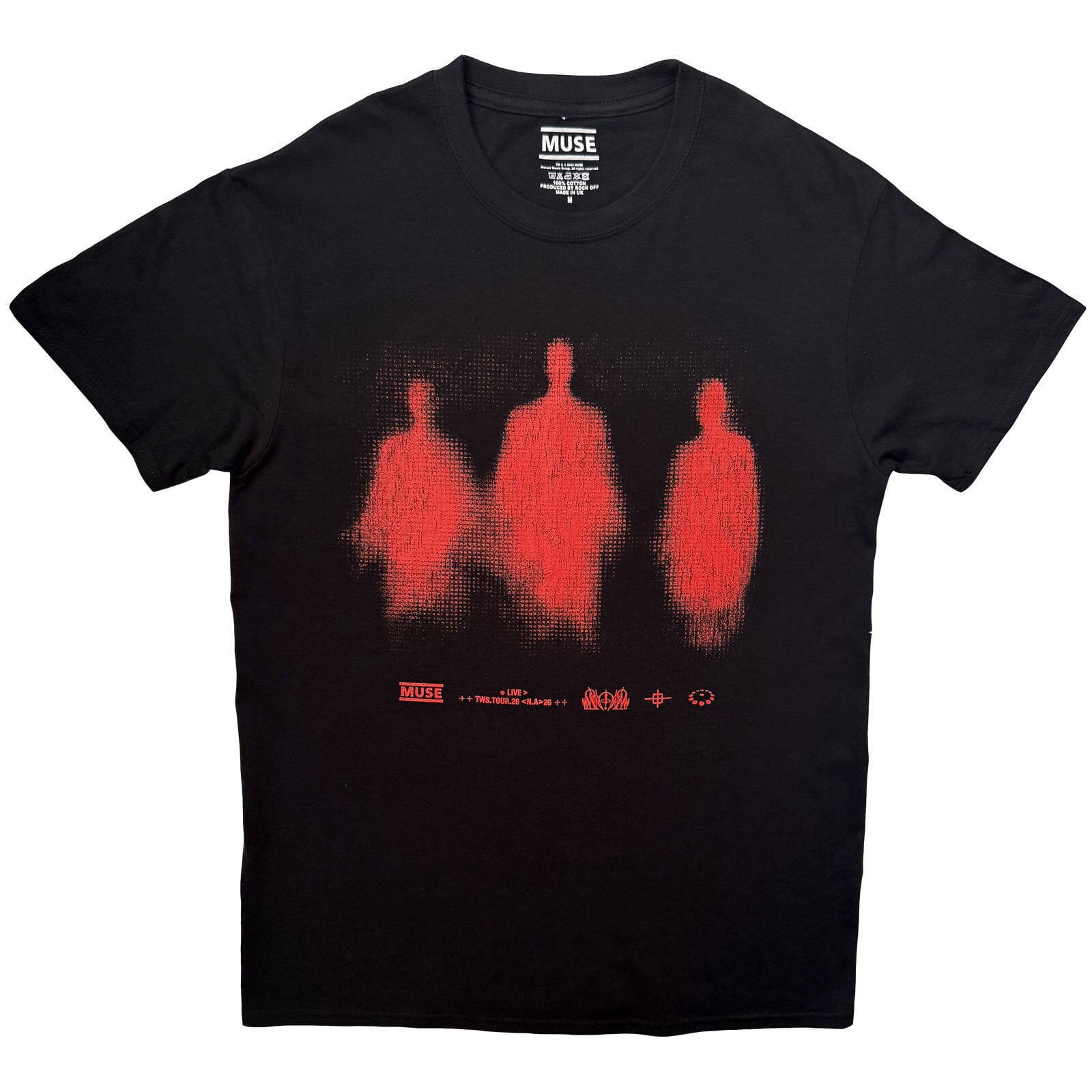 Πουκάμισο Muse The Wow Signal Shadows Black 2XL Πουκάμισο