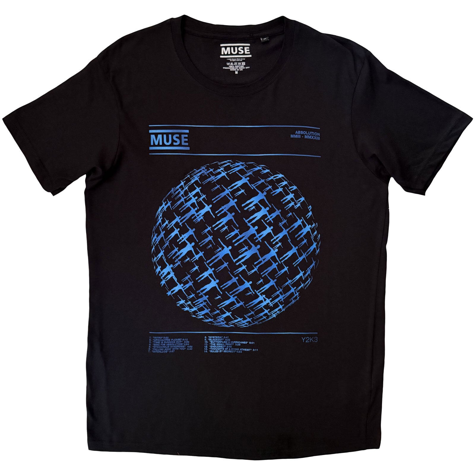 T-särk Muse Absolution Black M T-särk