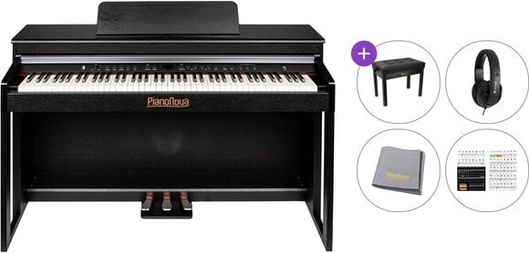 Digitální piano Pianonova El Clasico MKII Premium SET Black Digitální piano - 1