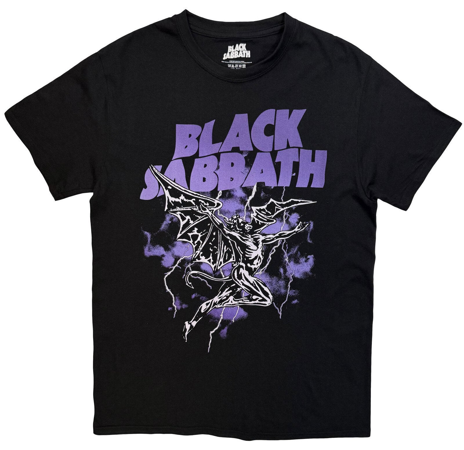 Košulja Black Sabbath Henry Lightning Purple Black M Košulja