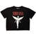 Сорочка Nirvana In Utero Crop Top Black М Жіночі
