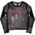 T-skjorte Nirvana In Utero Band Photo Black XS Ladies T-skjorte