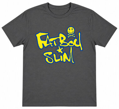 T-krekls Fatboy Slim Logo Charcoal Grey 2XL T-krekls - 1