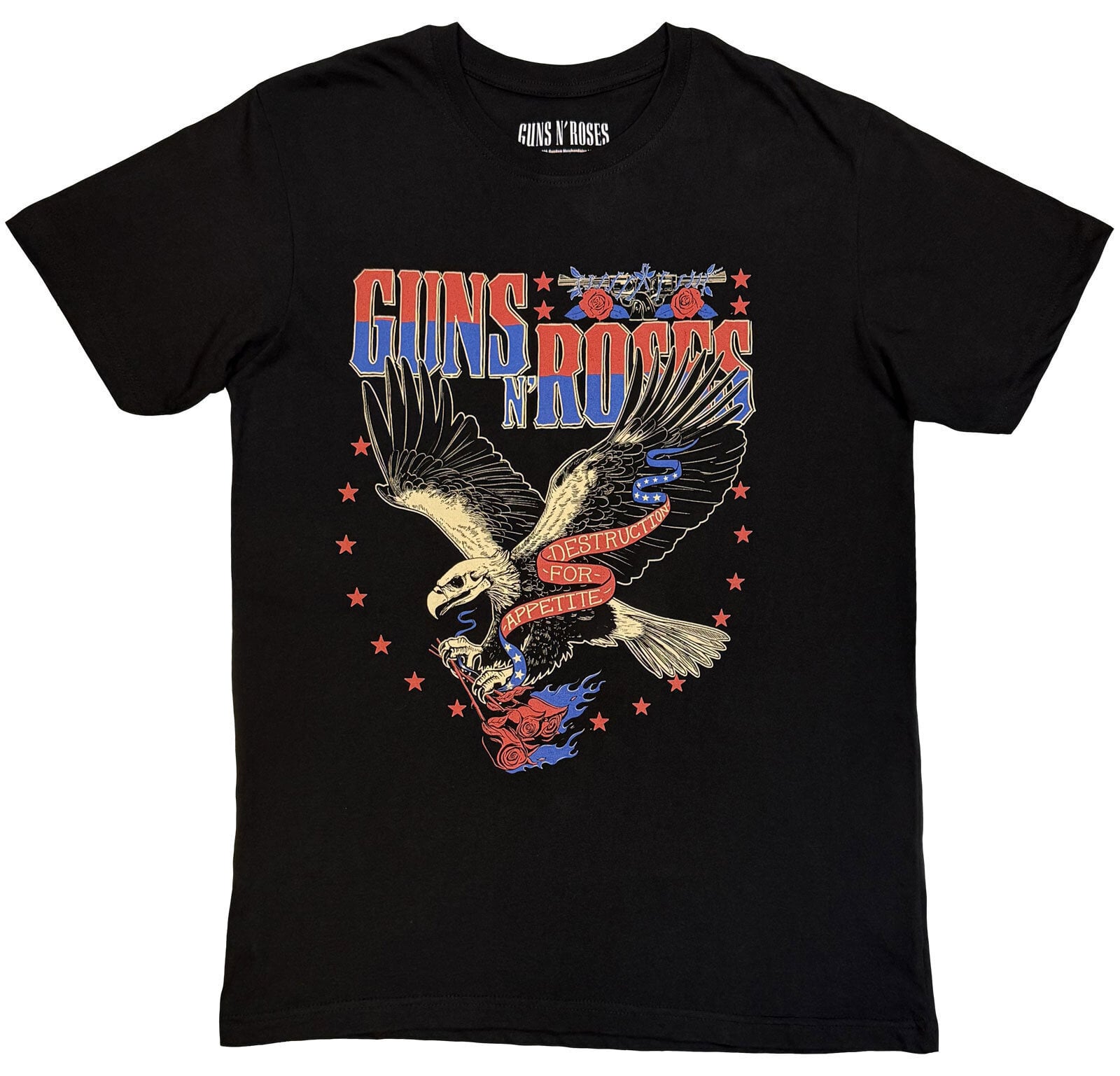 Tricou Guns N' Roses Eagle Skull Black S Tricou