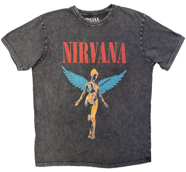 Shirt Nirvana Angelic Charcoal Grey M Shirt - 1