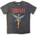 Shirt Nirvana Angelic Charcoal Grey M Shirt