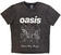Maglietta Oasis Def Maybe Line Drawing Charcoal Grey XL Maglietta