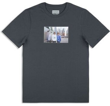 T-särk Oasis Detroit Bus Photo (Back Print & Ex-Tour) Navy Blue S T-särk - 1