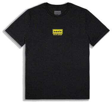 T-särk Oasis Manchester 19 July Event (Back Print & Ex-Tour) Black XL T-särk - 1