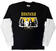 T-särk Pantera Texas To Domination (Back &Sleeve Print) Black & White XL T-särk