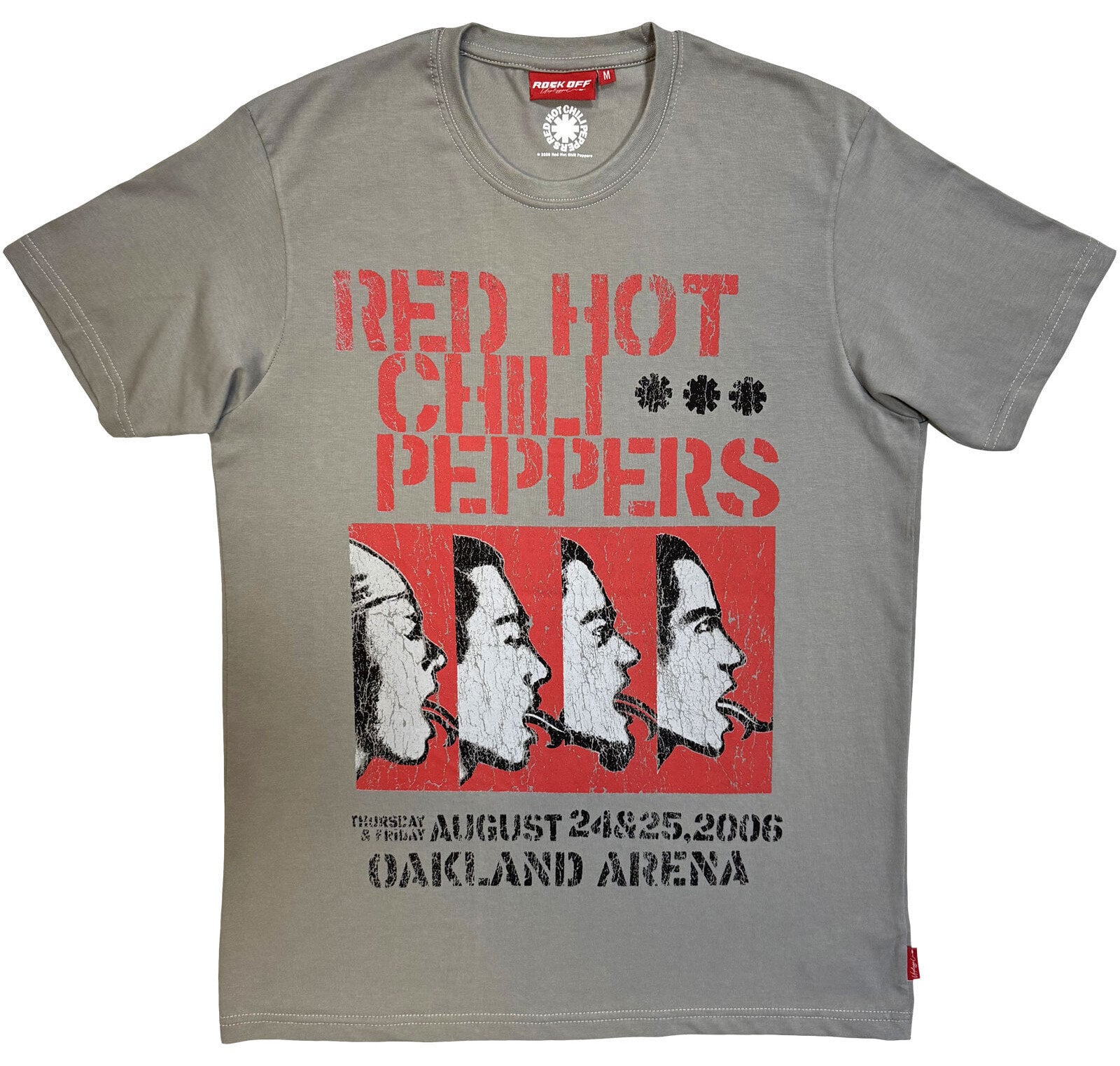 Košulja Red Hot Chili Peppers Oakland Arena Grey XL Košulja