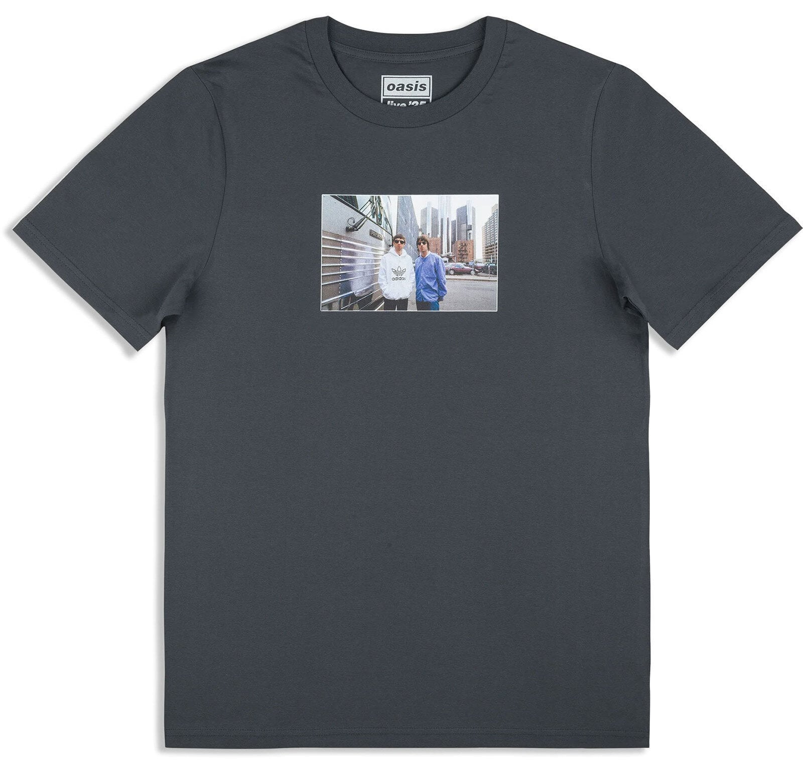 Сорочка Oasis Detroit Bus Photo (Back Print & Ex-Tour) Navy Blue 2XL Сорочка