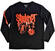 T-särk Slipknot The End, So Far Group Photo Tribal-S Nonagram (Back & Sleeve Print) Black 2XL T-särk