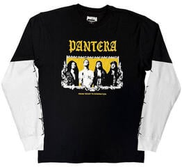 T-krekls Pantera Texas To Domination (Back &Sleeve Print)