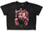 Shirt Sleep Token Skull & Flowers Charcoal Grey M Dames Shirt