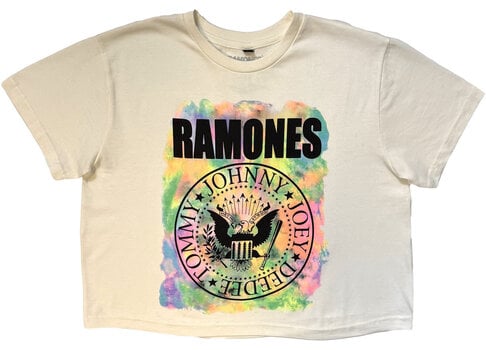 Сорочка Ramones Painted Seal Crop Top White 2XL Жіночі - 1