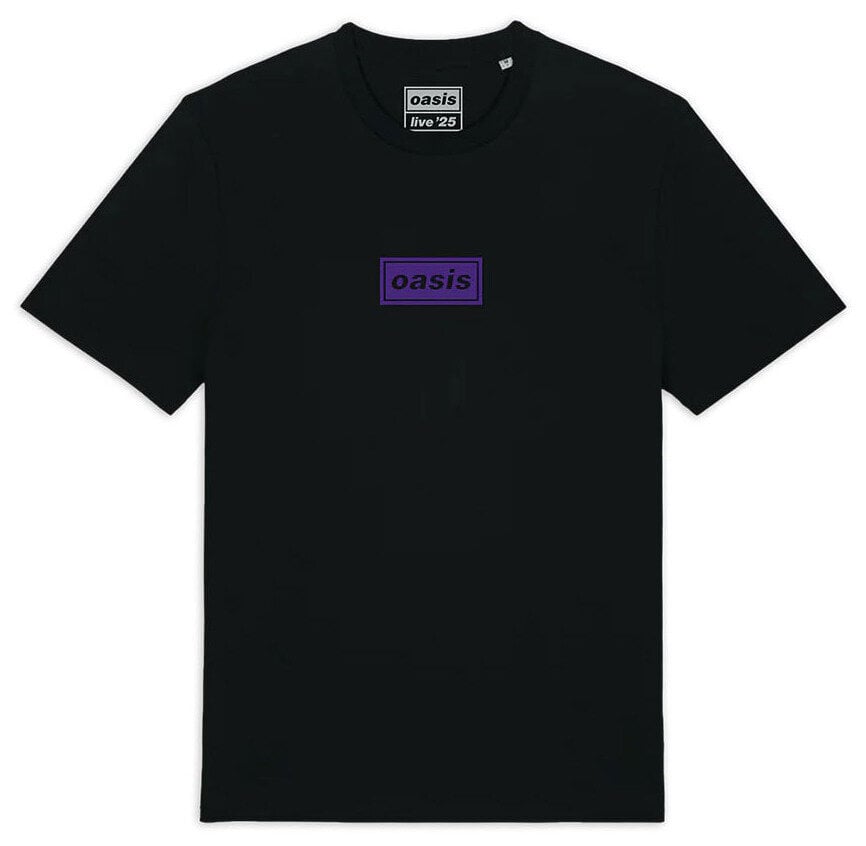 T-särk Oasis Tokyo Half Faces Fan Store (Back Print & Ex-Tour) Black S T-särk