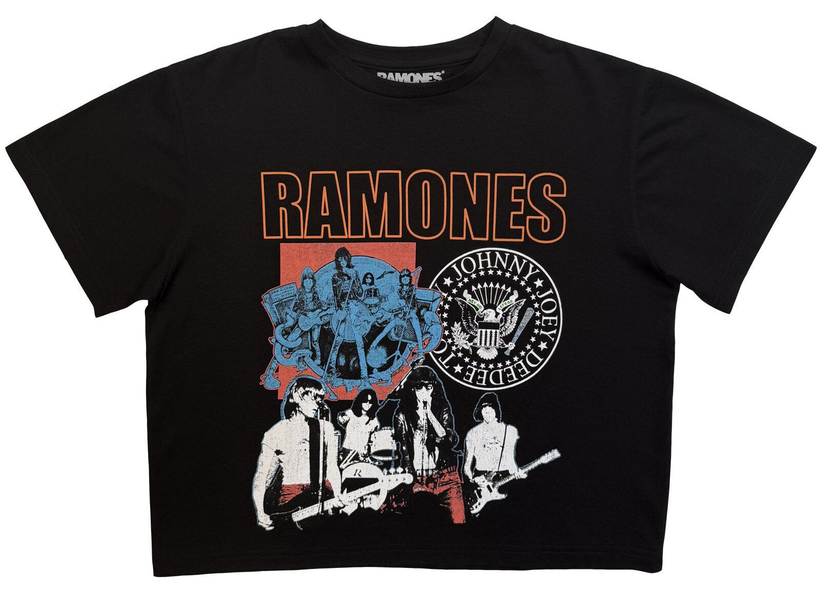 Košulja Ramones Montage Black 2XL Ženske Košulja
