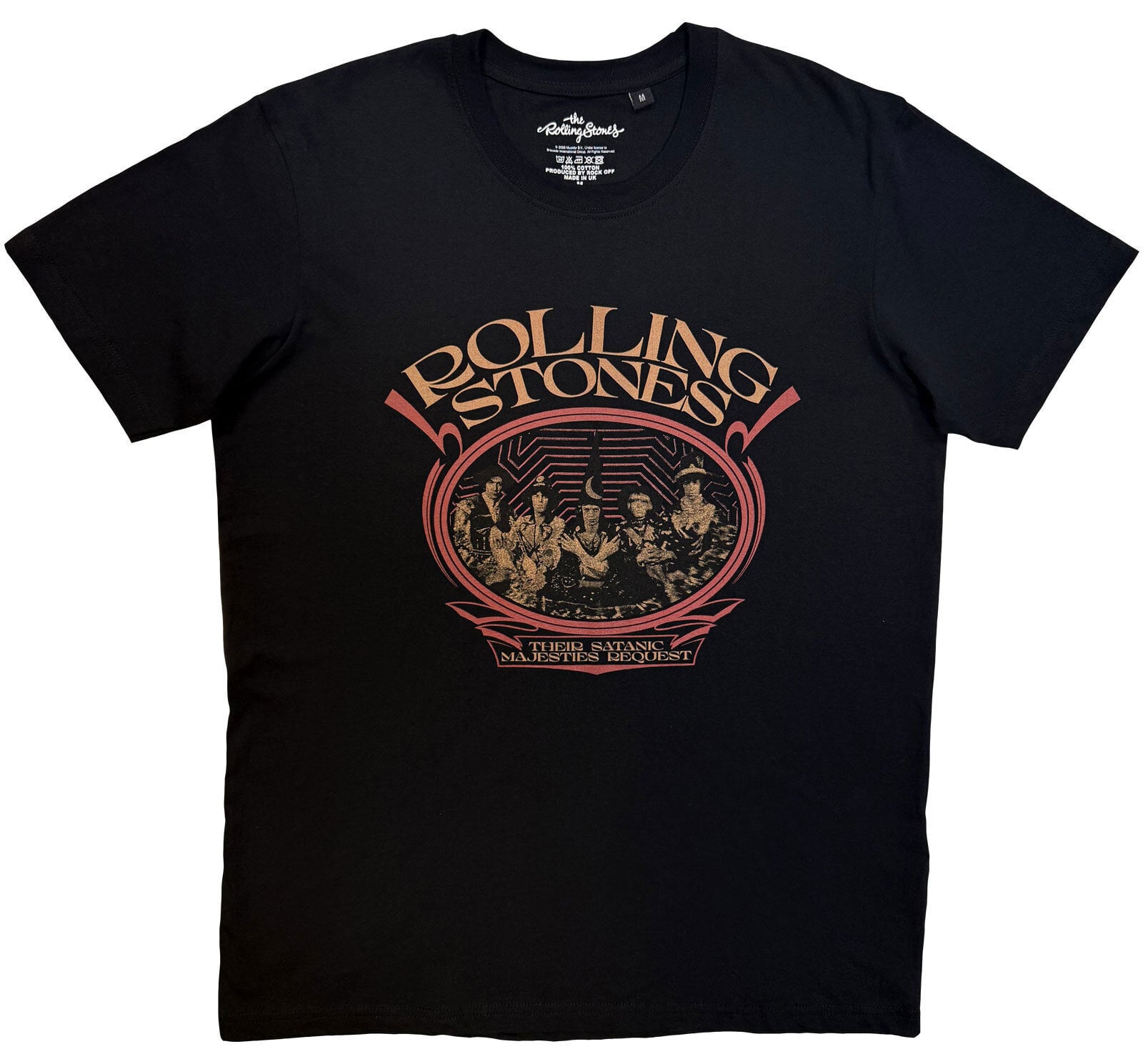 Majica The Rolling Stones Medieval Band Black XL Majica