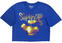 Сорочка Slipknot Flames Tribal S Logo (Back Print) Blue L Жіночі Сорочка