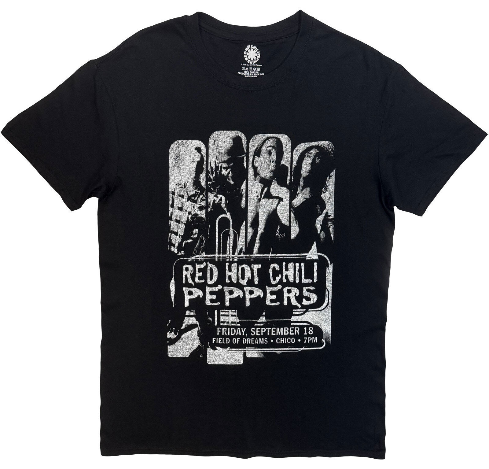 Košulja Red Hot Chili Peppers Field Of Dreams Flyer Black 2XL Košulja