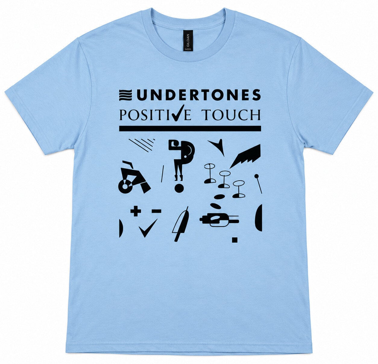 Paita The Undertones Positive Touch Light Blue 2XL Paita