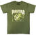 Koszulka Pantera Green Logo (Back Print) Green 2XL Koszulka