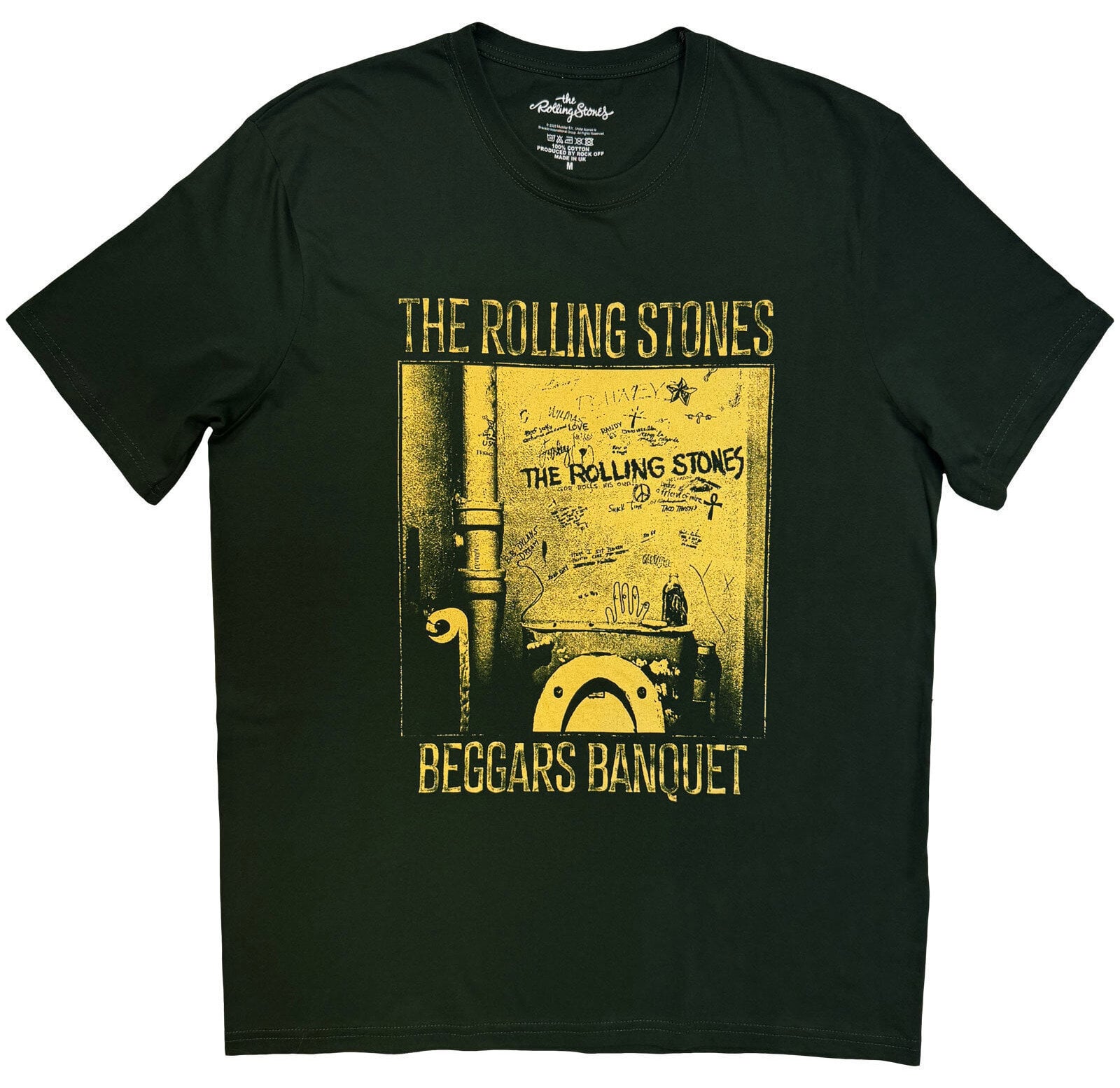 Košulja The Rolling Stones Beggars Banquet Toilet Green 2XL Košulja