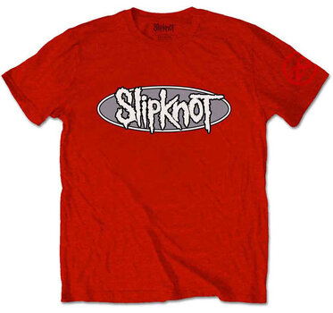 Shirt Slipknot 20th Anniversary Don't Ever Judge Me (Back & Sleeve Print) Red XL Shirt - 1