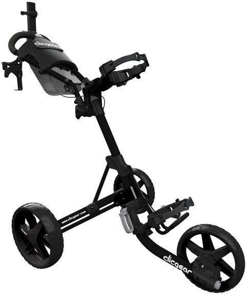 Ručna kolica za golf Clicgear Model 4.0 Matt Black Ručna kolica za golf