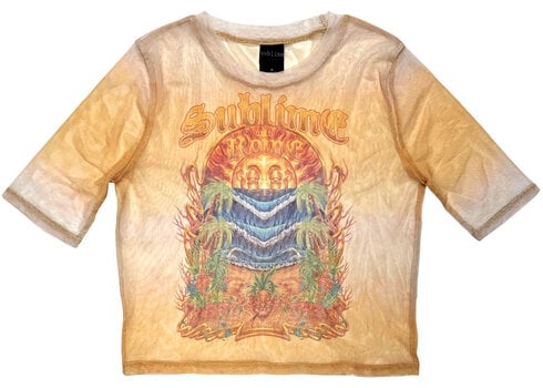 T-särk Sublime Summer Season Orange XL Naiste T-särk - 1
