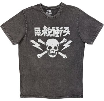 Tricou The Clash Japan Text Gri cărbune L Tricou - 1