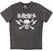 Tricou The Clash Japan Text Gri cărbune L Tricou