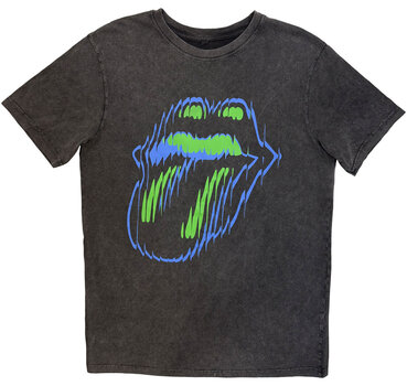 Ing The Rolling Stones Distorted Tongue (Back Print) Charcoal Grey S Ing - 1