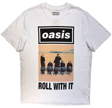 Košulja Oasis Roll With It Single Cover (Ex-Tour) White 3XL Košulja - 1