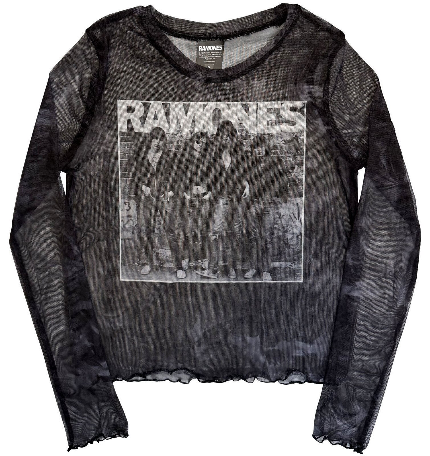 Shirt Ramones 1st Album Black L Dames Shirt