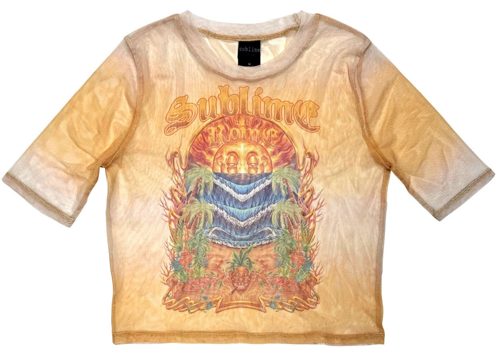 Shirt Sublime Summer Season Orange M Dames Shirt