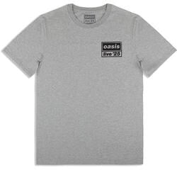 Camiseta de manga corta Oasis Live 25 Distressed Lockup Pocket (Ex-Tour)