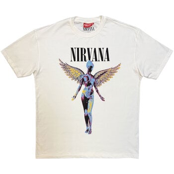 Tricou Nirvana In Utero Angel Natural M Damă Tricou - 1