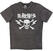 Košulja The Clash Japan Text Charcoal Grey XL Košulja