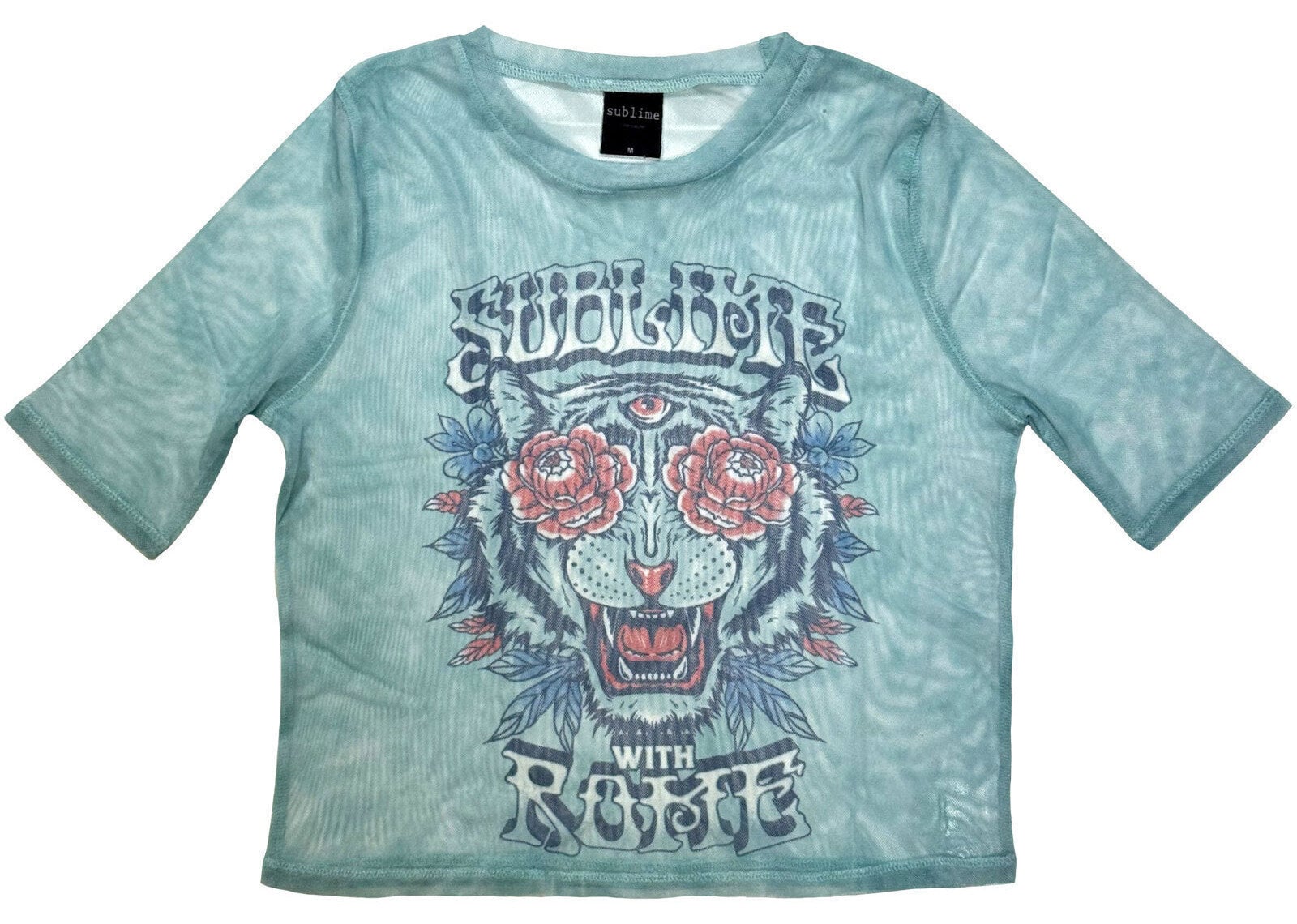 Shirt Sublime With Rome Light Blue XS Dames Shirt