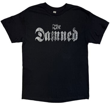 Tricou The Damned Distressed Logo EU Tour Summer 24 (Back Print, Ex-Tour) Black XL Tricou - 1